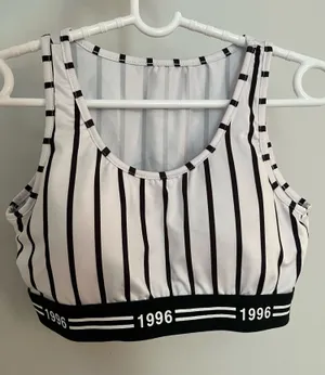 Vintage top White Size M thumbnail 1