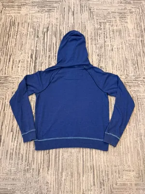 Pink Victoria's Secret women's large blue sweatshirt jacket thumbnail 4