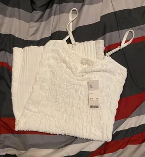 Urban Outfitters White Knit Dress thumbnail 1