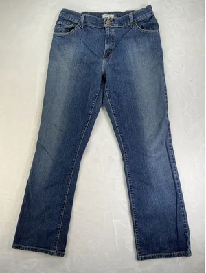 Levis 550 Relaxed Bootcut Leg Denim Jeans Womens Size 14 M Stonewashed‎ Blue thumbnail 1