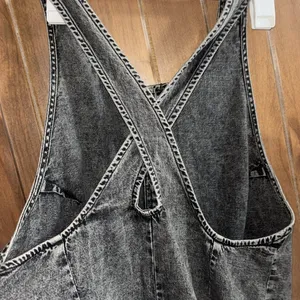 FP Movement by Free People Charcoal Denim Dress thumbnail 3