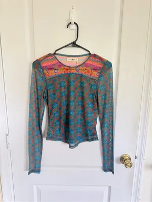 Natural Life NEW Sloane Mesh Long Sleeve thumbnail 3