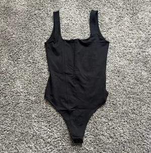 Abercrombie & Fitch Black Scoop Neck Bodysuit thumbnail 3