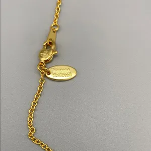 Vivienne Westwood Gold and White Necklace thumbnail 2