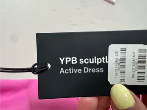 Abercrombie & Fitch YPB sculptLUX athletic mini dress pink XL NWT thumbnail 7