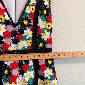Alice + Olivia Zula Party Mini Dress Size 2 XS Floral Lace Embroidered Cocktail thumbnail 14