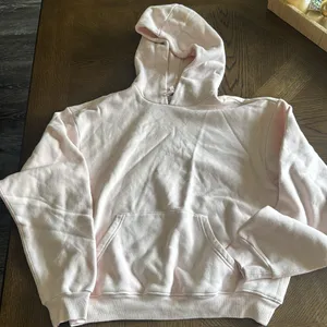 SKIMS COTTON FLEECE CLASSIC HOODIE, LIMITED EDITION Barely Pink,Size Medium, $80 thumbnail 10