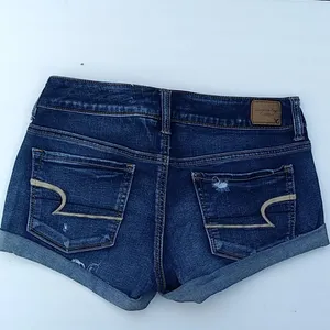 American Eagle Destroyed Super Stretch Shorts Sz 6 thumbnail 4