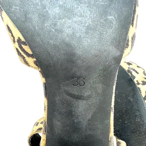 Shoe//Design Copenhagen size eu‎ 36 US 5.5 leopard print d'orsay heels thumbnail 6