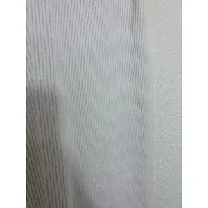 Abercrombie & Fitch Slip Midi Sweater Dress Size XL V-Neck Spaghetti Strap White thumbnail 10