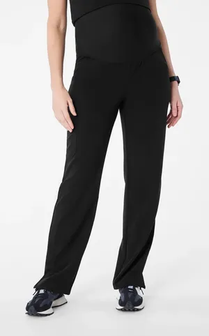 Women's Black Kade - Maternity Straight-Leg Scrub Pant™ thumbnail 1