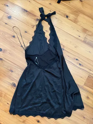 Lioness stars align mini dress in onyx large NWOT thumbnail 7