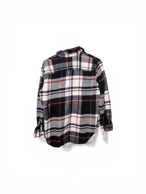 Madewell plaid flannel shirt Small thumbnail 2
