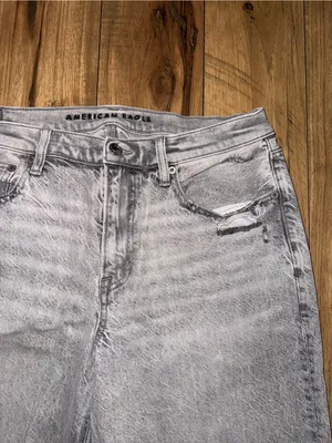 Light gray American eagle jeans thumbnail 4