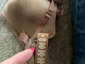 Skims Wireless Molded Cup Bra in Brown 38C thumbnail 4