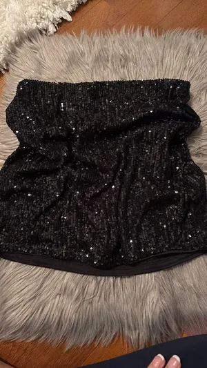 Sparkle skirt Black thumbnail 2