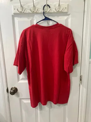 Ohio State Buckeyes 90s Style Steve & Barry’s OSU Classic College Red T-Shirt thumbnail 4