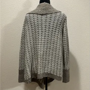 Apt. 9 Brown Knit Cardigan thumbnail 2