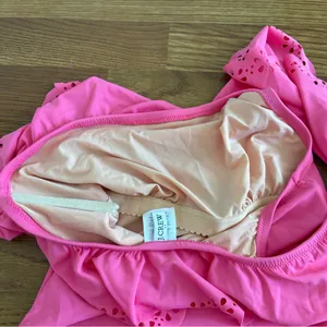 J crew ruffle one shoulder bathing suit one piece thumbnail 9