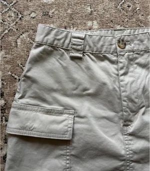 Abercrombie Beige Cargo Skirt thumbnail 2