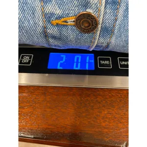 Vintage Jordache 100% Cotton Medium Wash Denim Jean Jacket Blue Women's Size 16 thumbnail 11