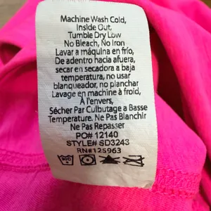 Beyond Yoga 7/8 Leggings Electric Pink Space Dye Womens Large High Waisted‎ thumbnail 8
