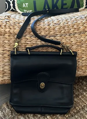 Coach Vintage Willis Bag in Black Style No. HNC 9927 thumbnail 1