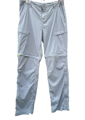 REI Utility Cargo Convertible Trail Pants Grey Size Small thumbnail 1
