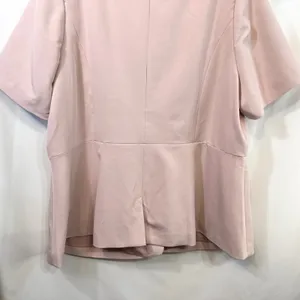 Eloquii Plus Size 24 Blazer Pink Short Sleeve Spring Easter‎ Church Wedding 465 thumbnail 8