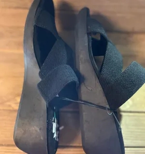 New Aerosoles women's Ilona Wedge Sandals size 7.5 black thumbnail 6