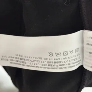 Abercrombie & Fitch The 90s Straight Ultra High Rise Vegan Leather Black Size 33 thumbnail 11