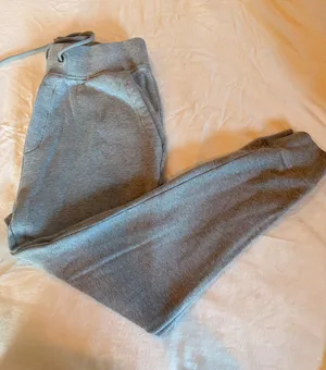 UGG Otti Jogger Sweatpants Gray Cozy Fleece Drawstring Lounge Pants Women’s M thumbnail 1