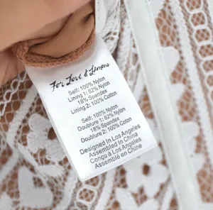 NEW For Love and Lemons Dakota Lace Midi Dress Bodysuit Sheer White Size M thumbnail 12