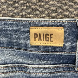 Paige Jeans Womens 27 Blue Hoxton Ankle Skinny Mid Rise Raw‎ Hem Stretch Denim thumbnail 6