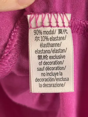Victorias Secret Women XS Hot Pink Modal Long Sleeve Sleepwear Shirt Monogrammed thumbnail 7