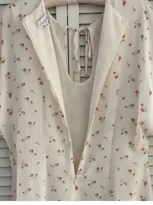 Love, Whit by Whitney Porter White Floral Dress size Large thumbnail 7