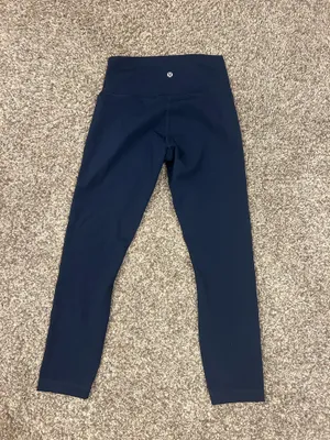 Lululemon Leggings Navy thumbnail 2