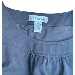 Calvin Klein Navy Sleeveless Sheath Dress Size Small thumbnail 6