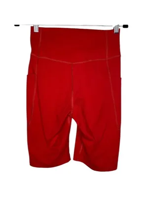 The North Face Motivation Pocket 9” Bike Shorts Size M Horizon Red thumbnail 4