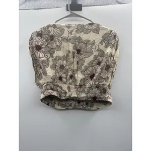 Free People Morning Sun Set Women's Small Floral‎ Skirt Top Boho Festival thumbnail 4