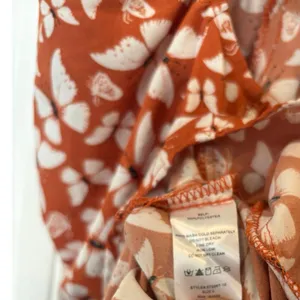 Milk &‎ Honey Orange Butterfly Top Size Large thumbnail 7