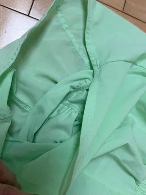 NIKE Dri Fit Lime Green Running Shorts Lined Lightweight Size XS thumbnail 4