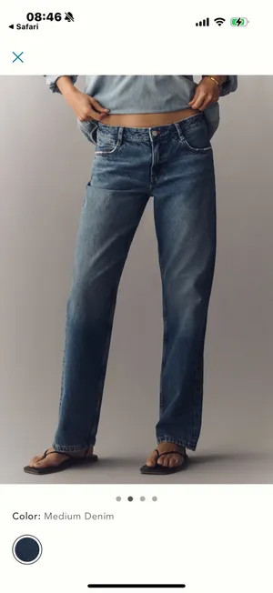 Pilcro Anthropologie Jeans Straight Leg Mid Rise thumbnail 6