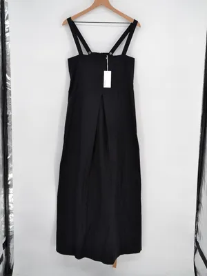 Reformation Alivia Maxi Dress Black S thumbnail 2
