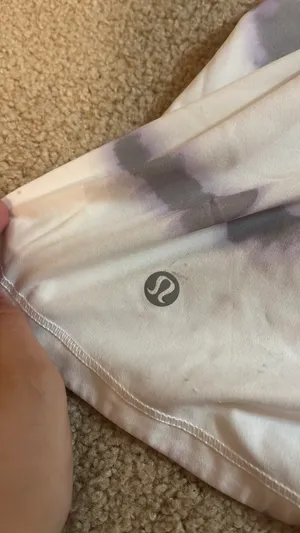 Lululemon Skirt White Purple Tiedie thumbnail 4