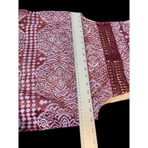 Lulus Sleeveless Cranberry Cream Laced Overlay A-line Fit & Flare Dress S thumbnail 9