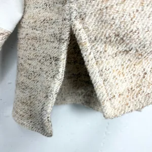 Anthropologie Daily Practice Cotton Mock Neck Sweatshirt Ivory Size Small thumbnail 6