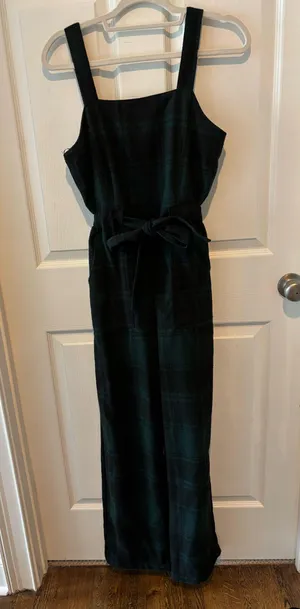 Copper Key Plaid Jumpsuit thumbnail 1