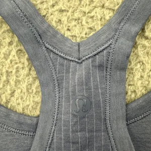 Lululemon Ebb To Street Tank Top Oasis Blue Athletic Athleisure Womens's 4 thumbnail 3