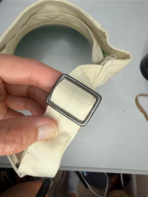 Vintage Distressed Khaki Polo Ralph Lauren Visor thumbnail 4